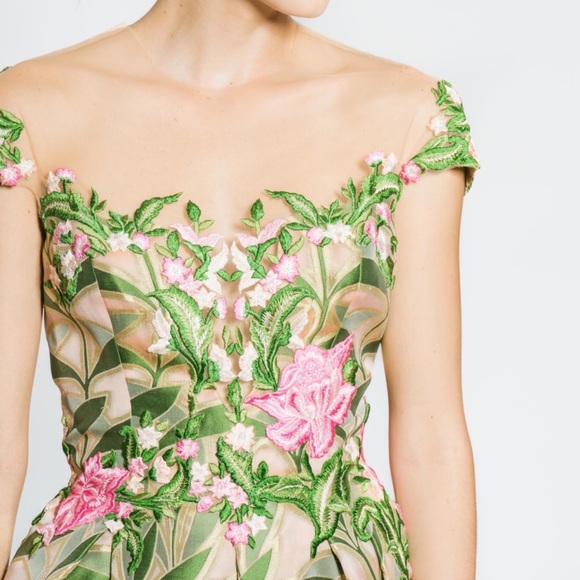 Reem Acra Evening ball gown🌸🌸🌸🌸 - Picture 6 of 15